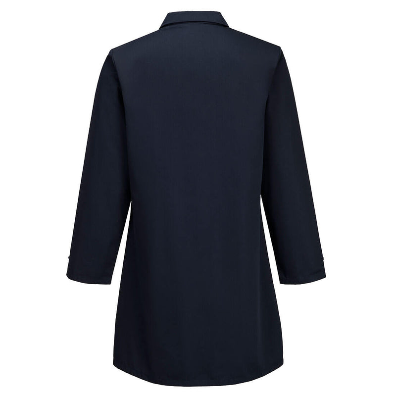 Chargez l'image dans la visionneuse de la galerie, AS10 - Blouse Antistatique ESD, Marine, vue de dos # Couleur_Marine