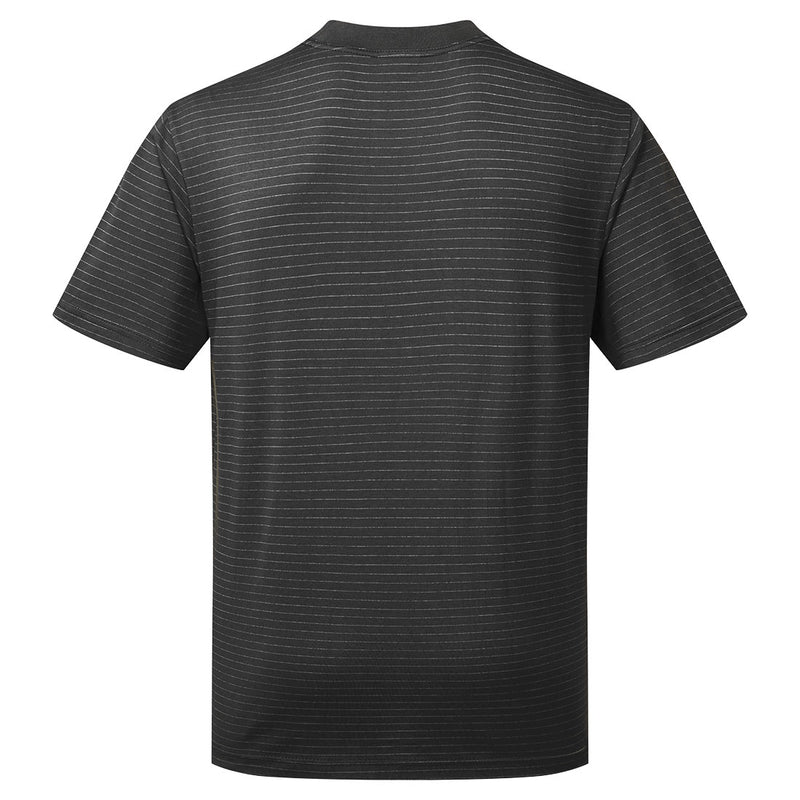 Chargez l'image dans la visionneuse de la galerie, AS20 - T-Shirt antistatique ESD, Gris Zoom, vue de dos # Couleur_Gris Zoom
