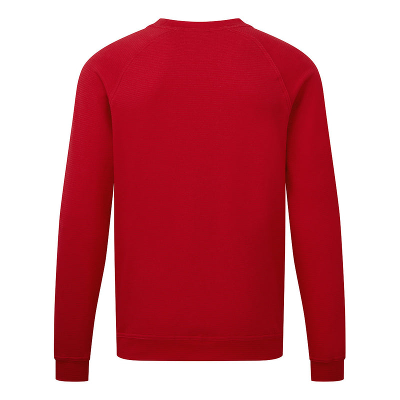 Chargez l'image dans la visionneuse de la galerie, AS24 - sweat shirt anti statique ESD, Rouge foncé, vue de dos # Couleur_Rouge foncé