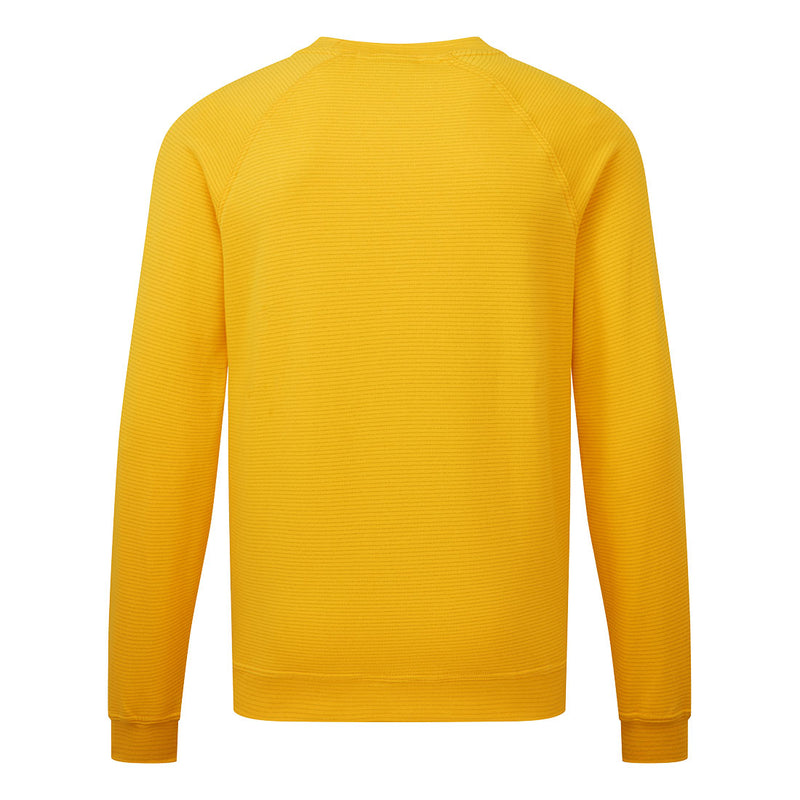Chargez l'image dans la visionneuse de la galerie, AS24 - sweat shirt anti statique ESD, Jaune foncé, vue de dos # Couleur_Jaune foncé