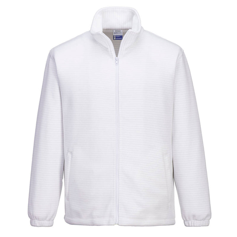Chargez l'image dans la visionneuse de la galerie, AS26 - Polaire Antistatique ESD, Blanc # Couleur_Blanc