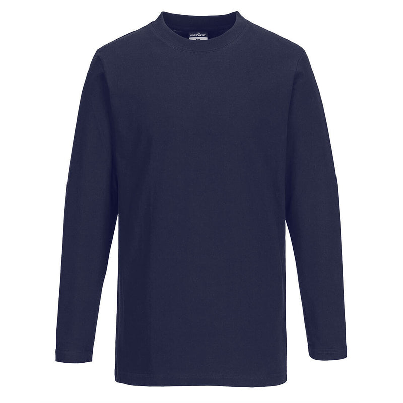 Chargez l'image dans la visionneuse de la galerie, B196 - T-Shirt Manches longues, Marine # Couleur_Marine