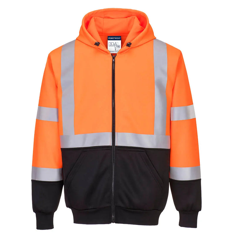 Chargez l'image dans la visionneuse de la galerie, B315 - Sweat Hi-Vis bicolore zippé à capuche Epi-Protect