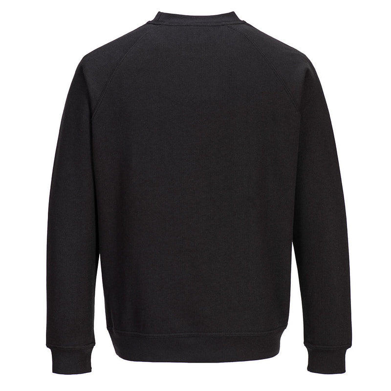 Chargez l'image dans la visionneuse de la galerie, B330 - Sweatshirt pour femmes, Noir, vue de dos # Couleur_Noir