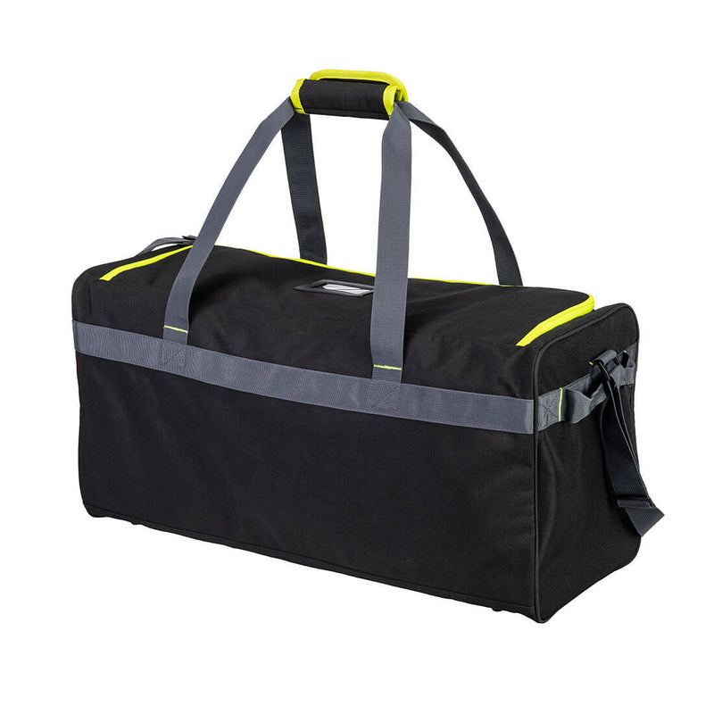 Chargez l'image dans la visionneuse de la galerie, B960 - Sac de sport 60L, Noir, vue de dos # Couleur_Noir
