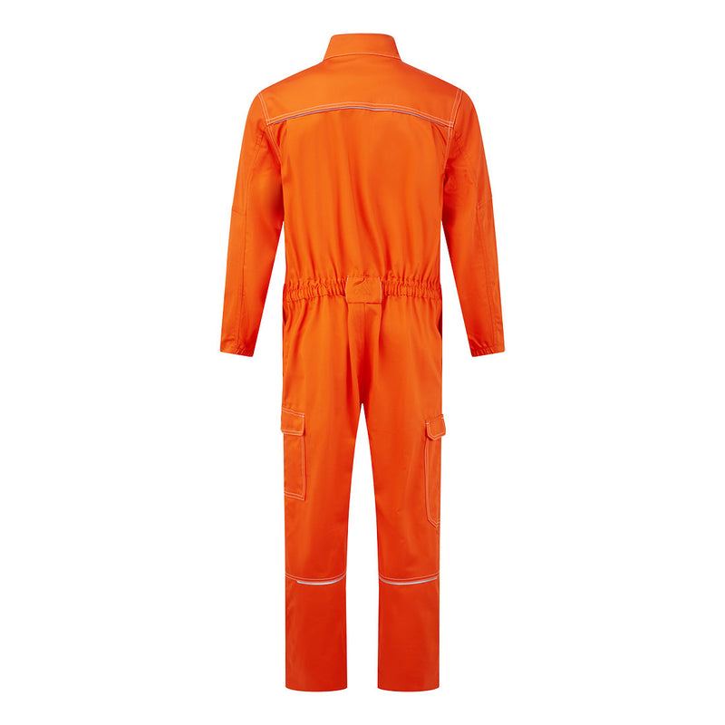 Chargez l'image dans la visionneuse de la galerie, BZ523 - Combinaison Bizweld FR, Orange, vue de dos # Couleur_Orange