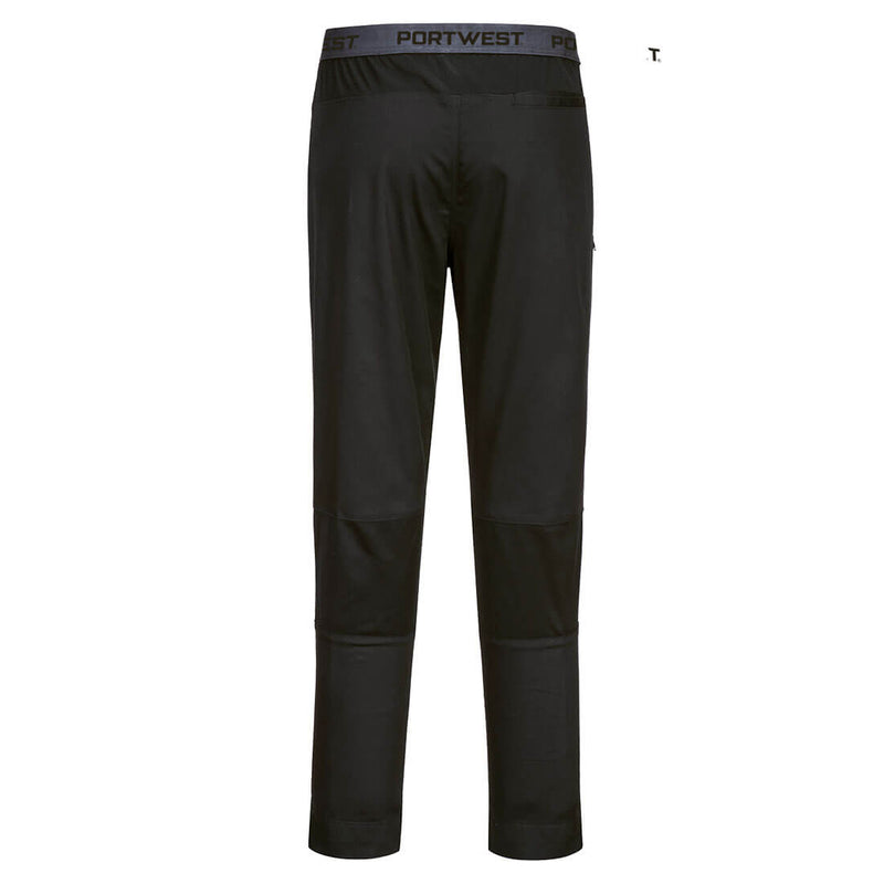 Chargez l'image dans la visionneuse de la galerie, C072 - Pantalon de cuisine MeshAir Pro, Noir, vue de dos # Couleur_Noir
