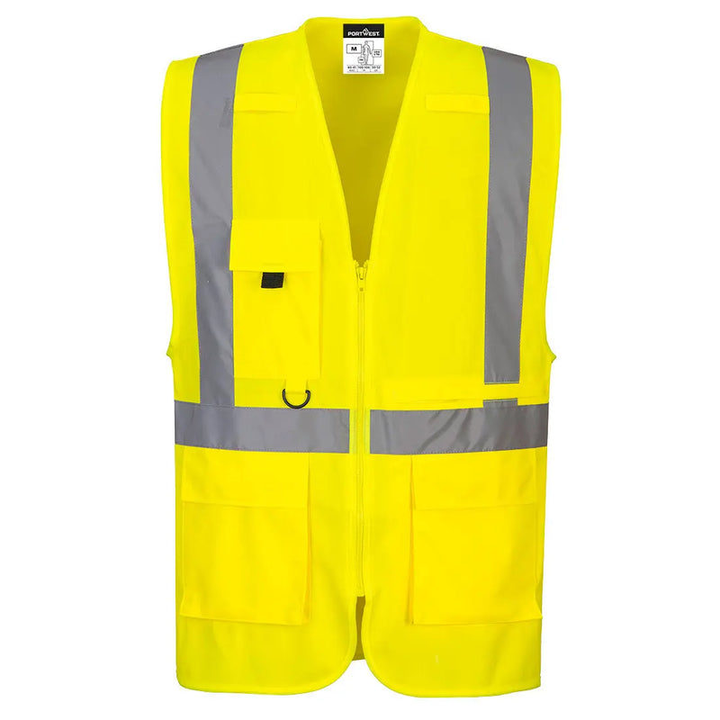 Chargez l'image dans la visionneuse de la galerie, Gilet haute visibilité C357 - poche tablette professionnelle