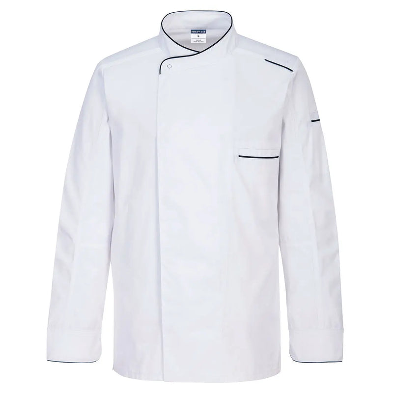 Chargez l'image dans la visionneuse de la galerie, Veste de chef Surrey C835 - protection professionnelle cuisine respirante