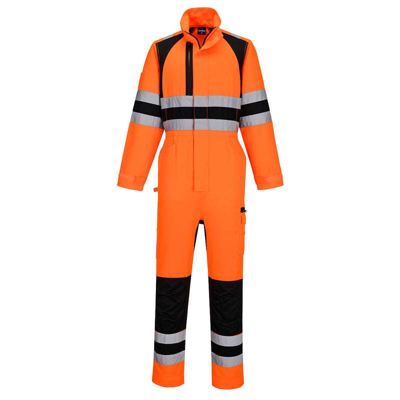 Chargez l'image dans la visionneuse de la galerie, CD855 - Combinaison WX2 Eco Stretch, Orange/Noir # Couleur_Orange/Noir