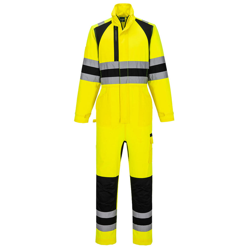 Chargez l'image dans la visionneuse de la galerie, CD855 - Combinaison WX2 Eco Stretch, Jaune/Noir # Couleur_Jaune/Noir