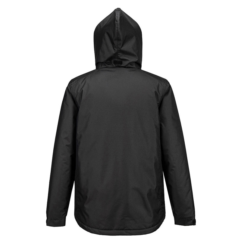Chargez l'image dans la visionneuse de la galerie, CD864 - Parka WX2 Eco-conçu, Noir, vue de dos # Couleur_Noir