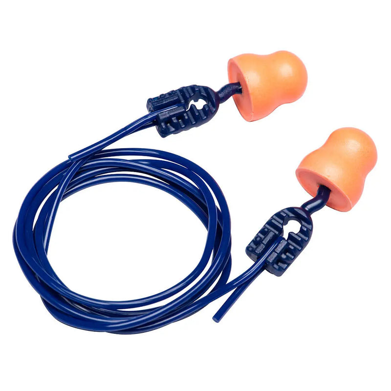Chargez l'image dans la visionneuse de la galerie, EP12 - Bouchons d'oreille Bell Comfort en mousse PU avec cordon (200 paires) Epi-Protect