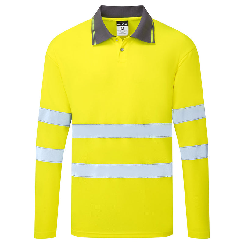 Chargez l'image dans la visionneuse de la galerie, ES277 - ES1 Essential Polo Haute Visibilité M/L, Jaune # Couleur_Jaune