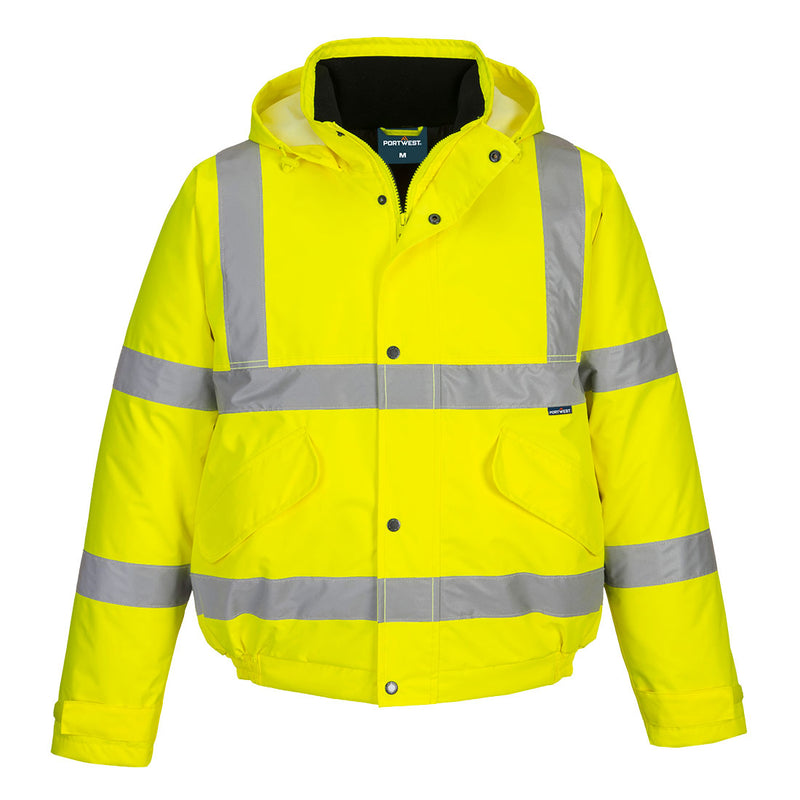 Chargez l'image dans la visionneuse de la galerie, ES463 - ES1 Essential Veste Bomber Hivernale Haute Visibilité, Jaune # Couleur_Jaune