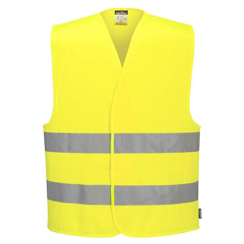 Chargez l'image dans la visionneuse de la galerie, ES474 - ES1 Essential Gilet à Deux Bandes Haute Visibilité, Jaune # Couleur_Jaune