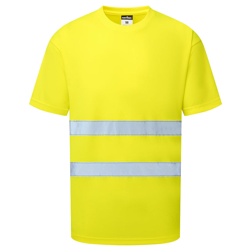 Chargez l'image dans la visionneuse de la galerie, ES478 - ES1 Essential T-shirt Haute Visibilité M/C, Jaune # Couleur_Jaune