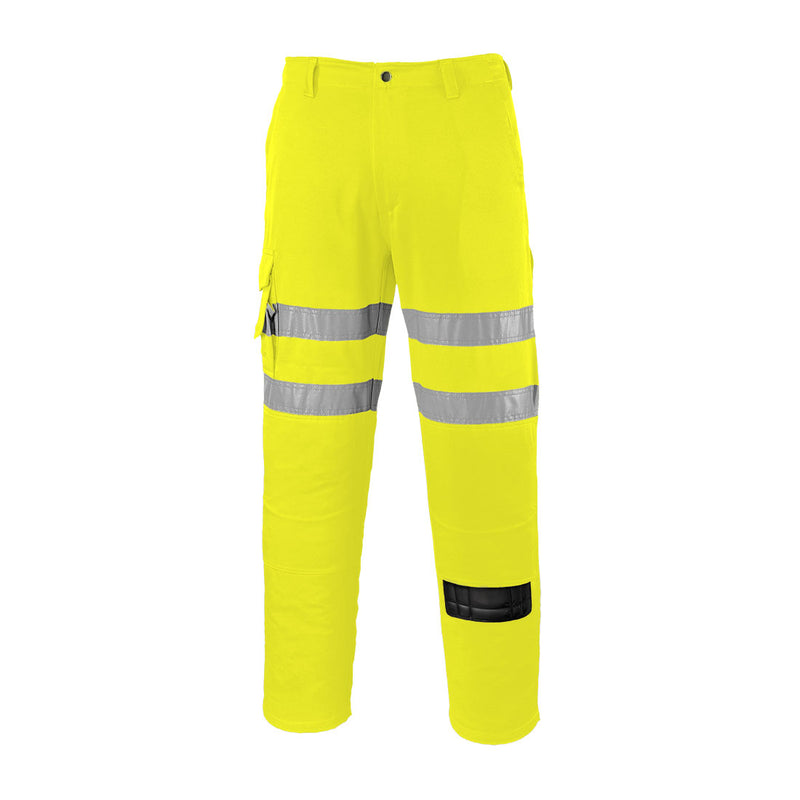 Chargez l'image dans la visionneuse de la galerie, EST46 - ES1 Essential Pantalon Combat Haute Visibilité, Jaune Short # Couleur_Jaune Short