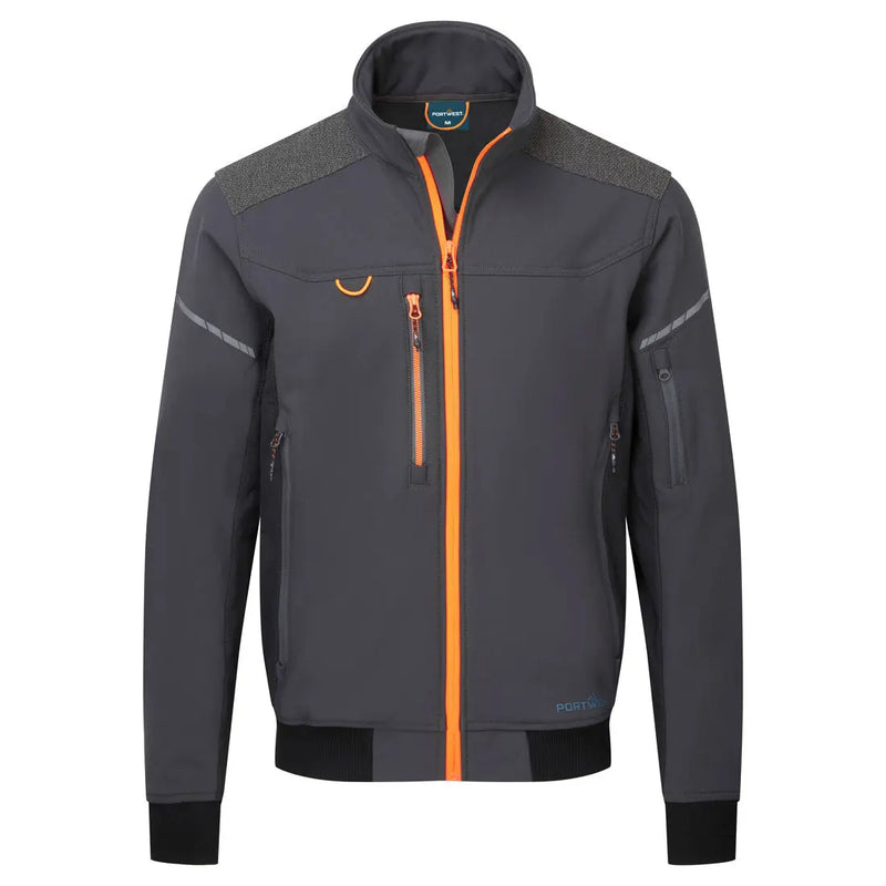 Chargez l'image dans la visionneuse de la galerie, Veste Bomber Softshell EV464 - vue détail poches rangement