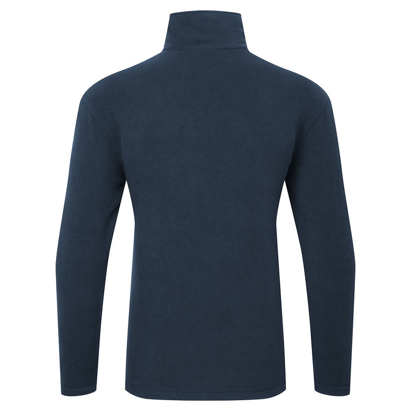 Chargez l'image dans la visionneuse de la galerie, F409 - Polaire Eco Pullover, Marine, vue de dos # Couleur_Marine