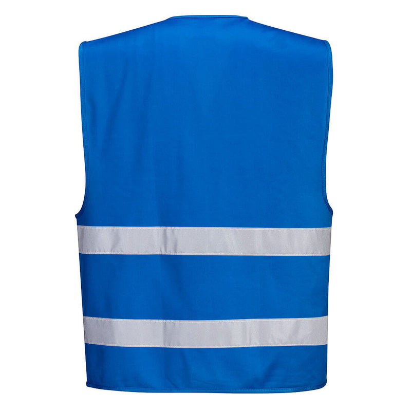 Chargez l'image dans la visionneuse de la galerie, F474 - Gilet Iona, Bleu Royal, vue de dos # Couleur_Bleu Royal