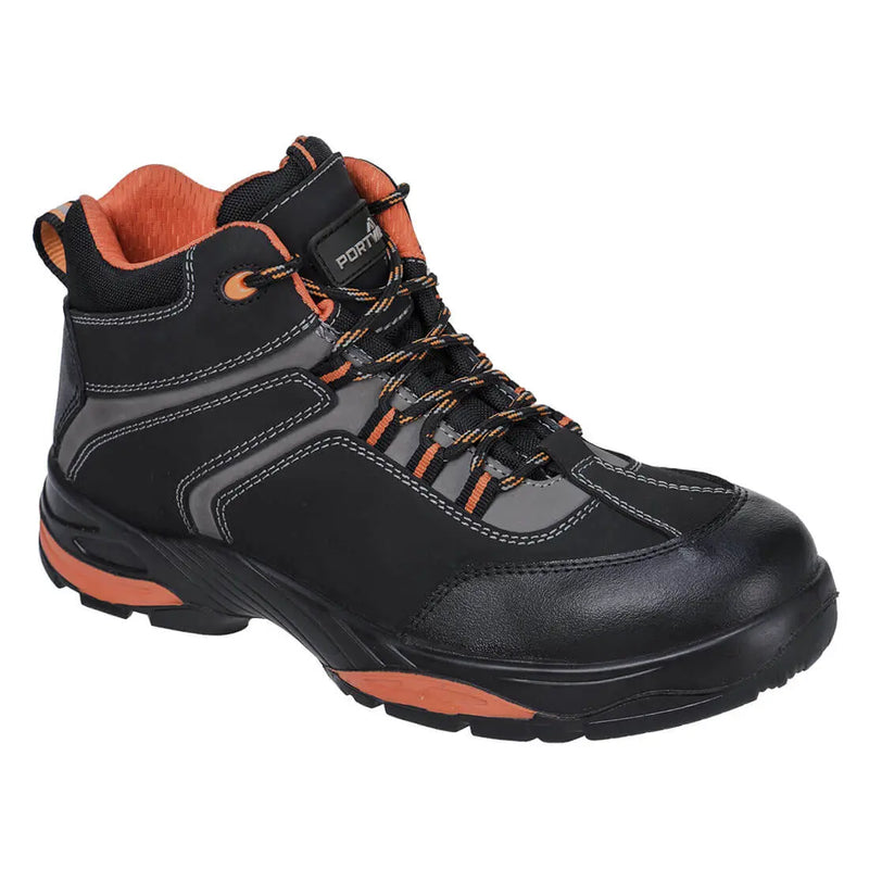 Chargez l'image dans la visionneuse de la galerie, Brodequin FC60 cuir nubuck composite - chaussure sécurité sans métal HRO