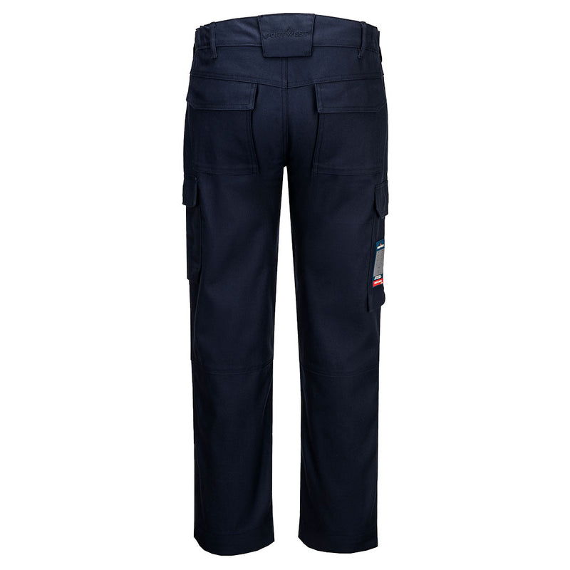 Chargez l'image dans la visionneuse de la galerie, FR454 - Pantalon Bizflame Industry FR, Marine, vue de dos # Couleur_Marine