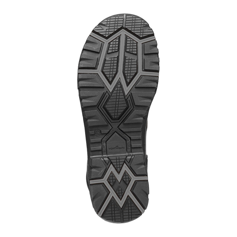 Chargez l'image dans la visionneuse de la galerie, FT30 - Chaussure haute cuir embout acier S3 SC HRO HI CI LG SR, Noir, vue de dos # Couleur_Noir