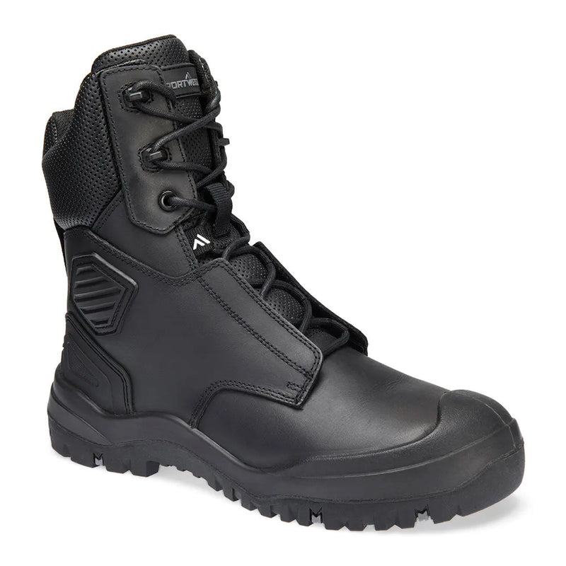 Chargez l'image dans la visionneuse de la galerie, Chaussure sécurité haute cuir S3 FT31 - protection embout acier montante