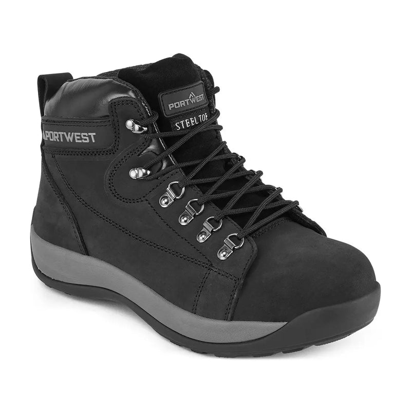 Chargez l'image dans la visionneuse de la galerie, Chaussure sécurité FW31 - brodequin nubuck coquille acier antidérapant