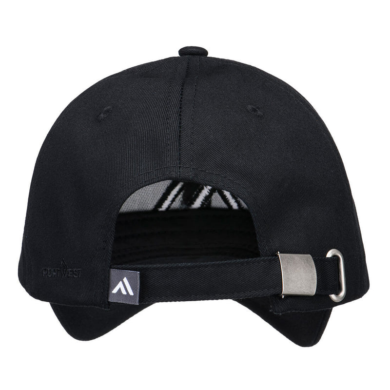 Chargez l'image dans la visionneuse de la galerie, HA31 - Casquette Portwest, Noir, vue de dos # Couleur_Noir