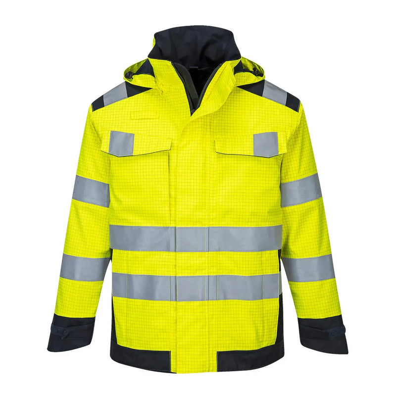Chargez l'image dans la visionneuse de la galerie, Parka pluie haute visibilité MV70 - protection ignifugée multinormes
