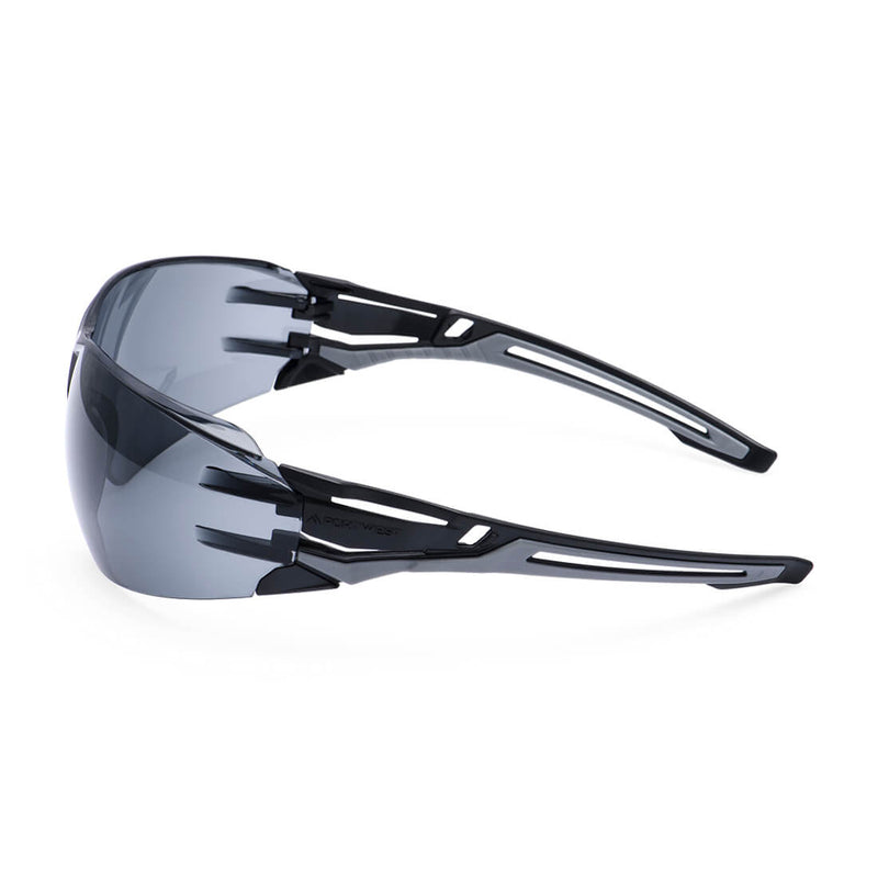 Chargez l'image dans la visionneuse de la galerie, PR01 - Lunettes de protection enveloppantes anthracite, SKR, vue de dos # Couleur_SKR