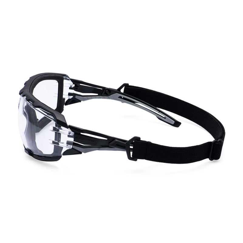 Chargez l'image dans la visionneuse de la galerie, PR02 - Lunettes de sécurité Wraparound Plus Anthracite, CLR, vue de dos # Couleur_CLR