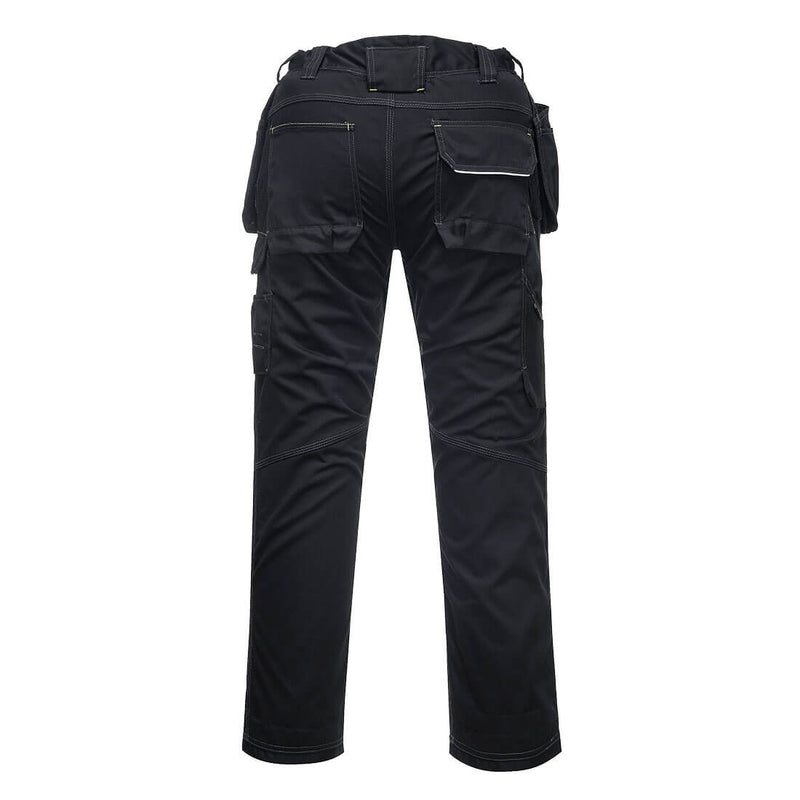Chargez l'image dans la visionneuse de la galerie, PW357 - Pantalon Holster d'hiver PW3 doublé, Noir, vue de dos # Couleur_Noir