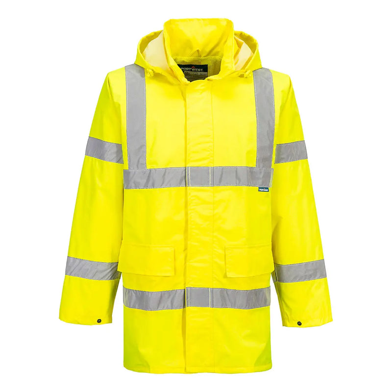 Chargez l'image dans la visionneuse de la galerie, Veste pluie haute visibilité S160 - protection imperméable travaux extérieurs