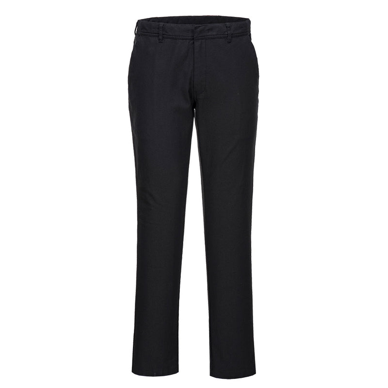 Chargez l'image dans la visionneuse de la galerie, S232 - Pantalon Chino Slim Stretch extensible, Noir # Couleur_Noir