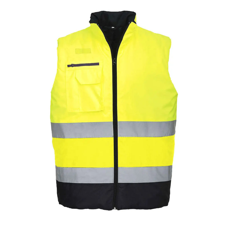 Chargez l'image dans la visionneuse de la galerie, Gilet bodywarmer haute visibilité S267 - protection signalisation chantier