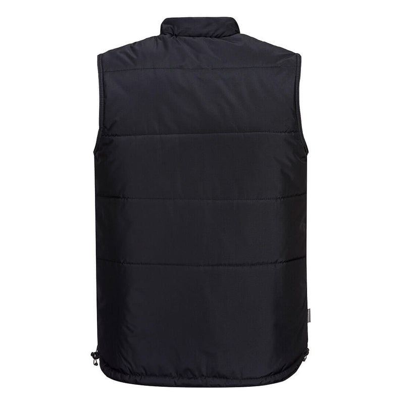 Chargez l'image dans la visionneuse de la galerie, S415 - Gilet de froid Classic, Noir, vue de dos # Couleur_Noir