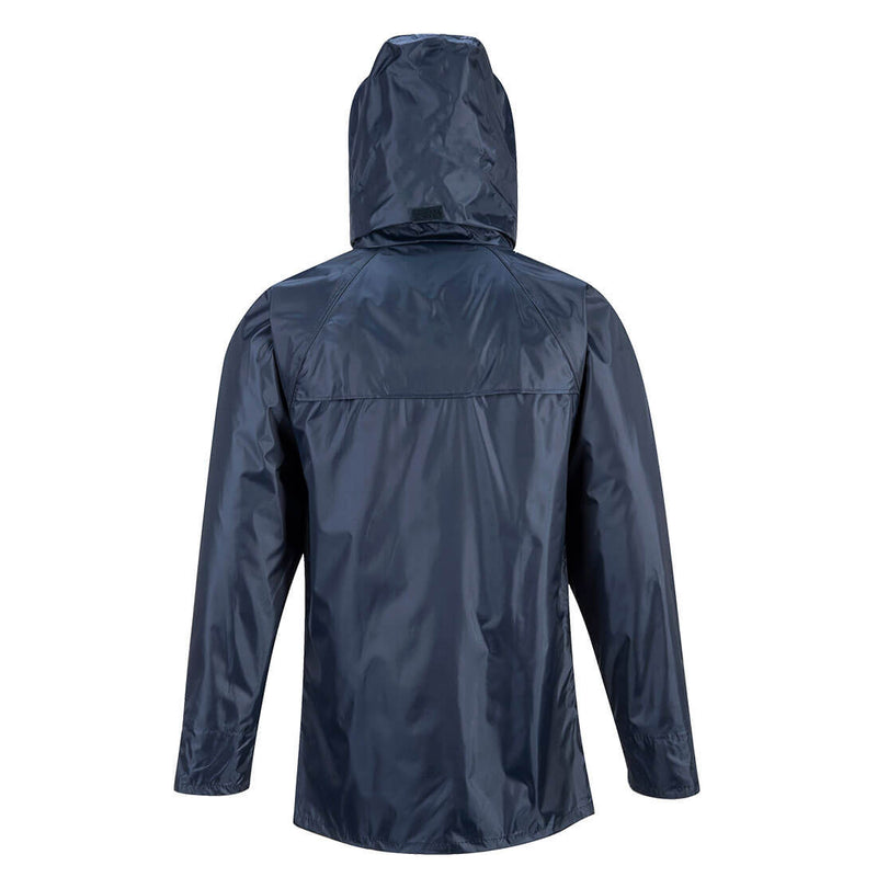Chargez l'image dans la visionneuse de la galerie, S440 - Veste de pluie Classic, Marine, vue de dos # Couleur_Marine