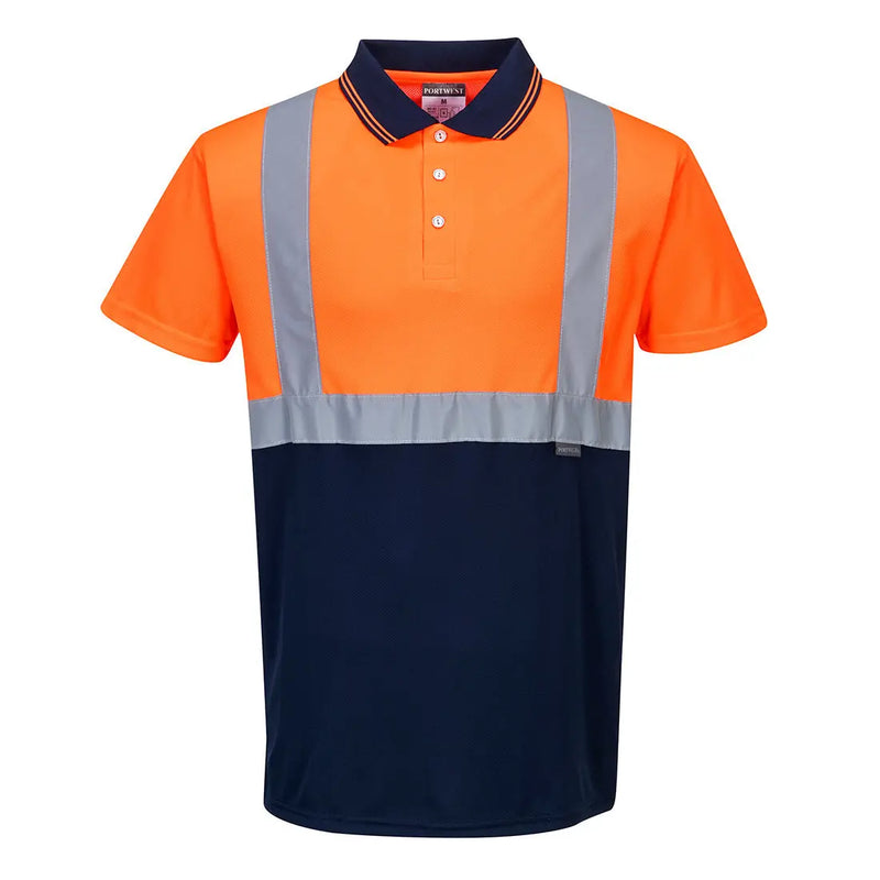 Chargez l'image dans la visionneuse de la galerie, Polo Bicolore S479 - tissu respirant polyester protection UV