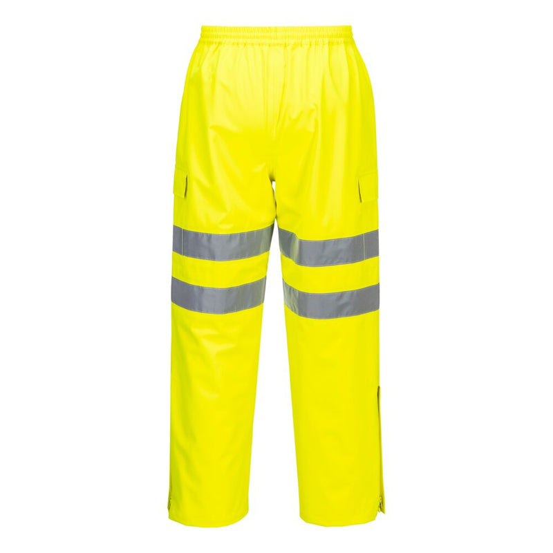 Chargez l'image dans la visionneuse de la galerie, S595 - Pantalon de pluie HV Extreme (3L), Jaune, vue de dos # Couleur_Jaune
