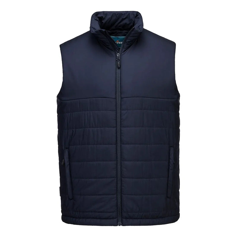 Chargez l'image dans la visionneuse de la galerie, Bodywarmer professionnel S606 - détails poches zippées et protège-menton