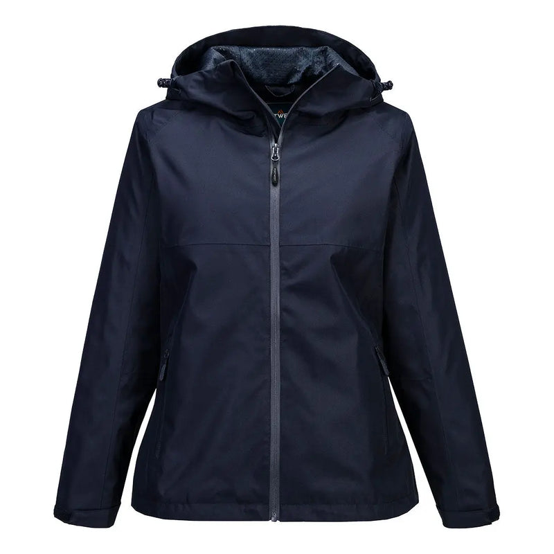 Chargez l'image dans la visionneuse de la galerie, Veste de pluie femme S614 - respirante avec capuche réglable