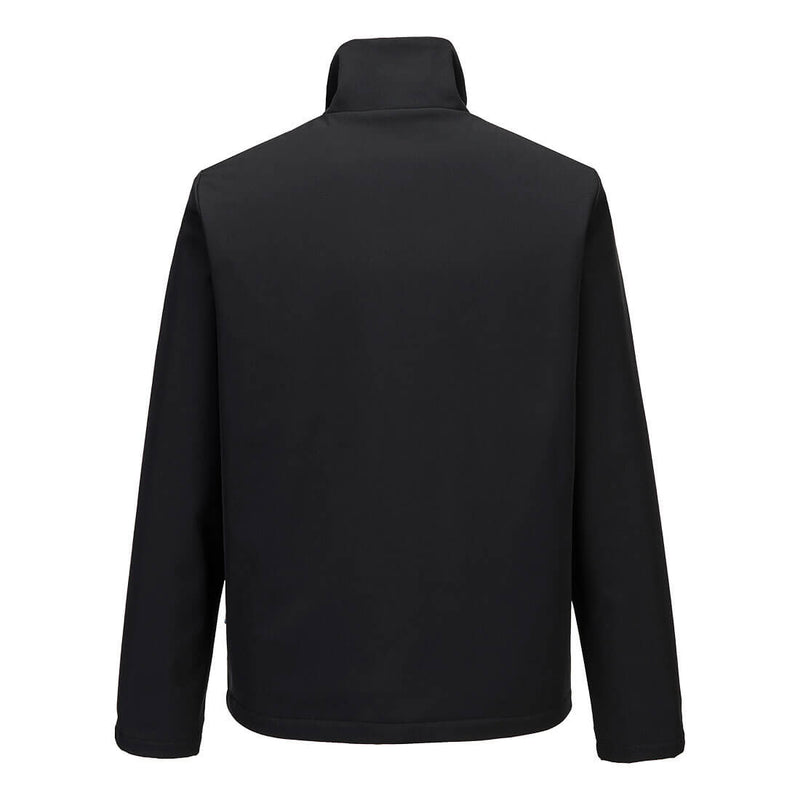 Chargez l'image dans la visionneuse de la galerie, S647 - Veste Softshell Chauffante (3 couches), Noir, vue de dos # Couleur_Noir