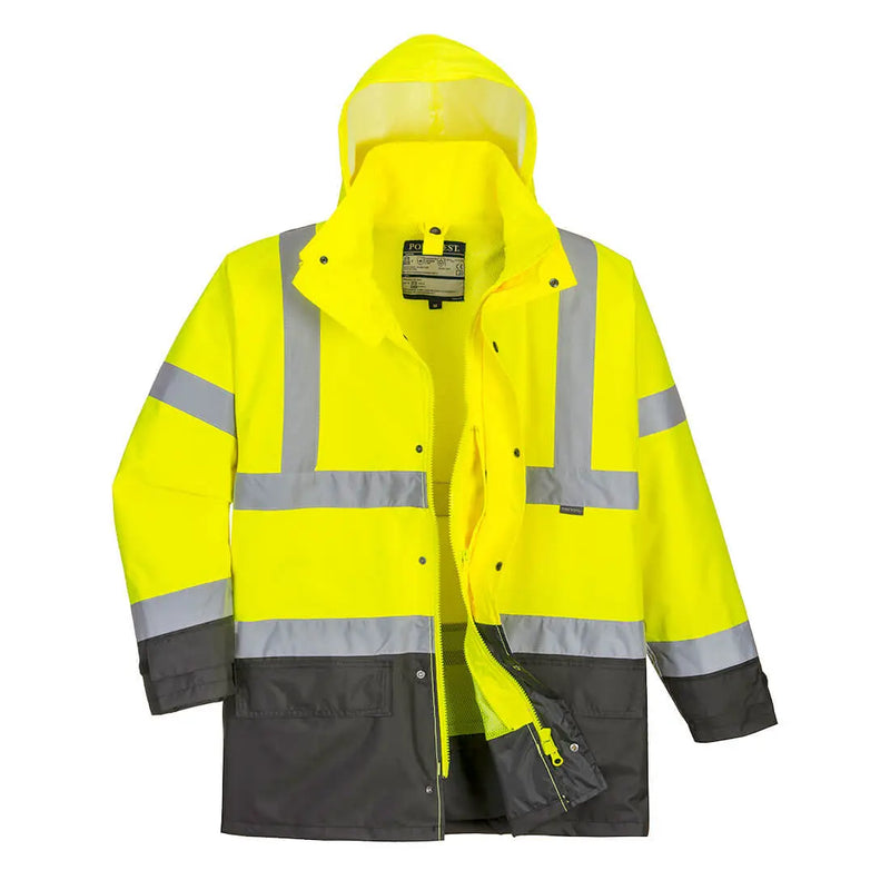Chargez l'image dans la visionneuse de la galerie, Parka haute visibilité bicolore Executive S768 - protection intempéries et froid