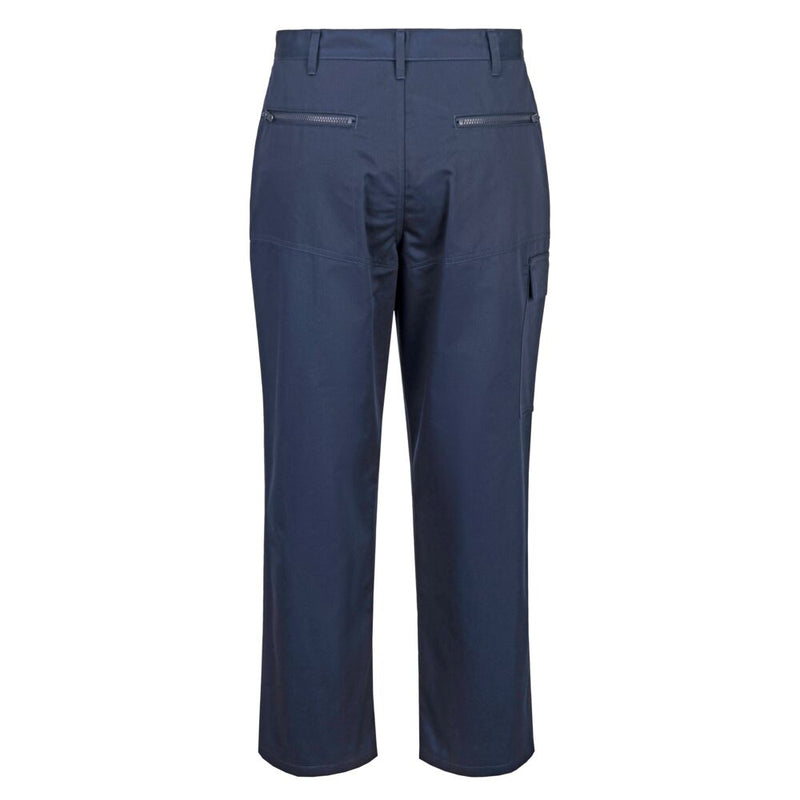Chargez l'image dans la visionneuse de la galerie, S887 - Pantalon Action, Marine, vue de dos # Couleur_Marine