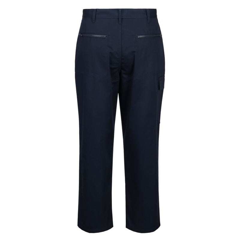 Chargez l'image dans la visionneuse de la galerie, S887 - Pantalon Action, Marine Short, vue de dos # Couleur_Marine Short