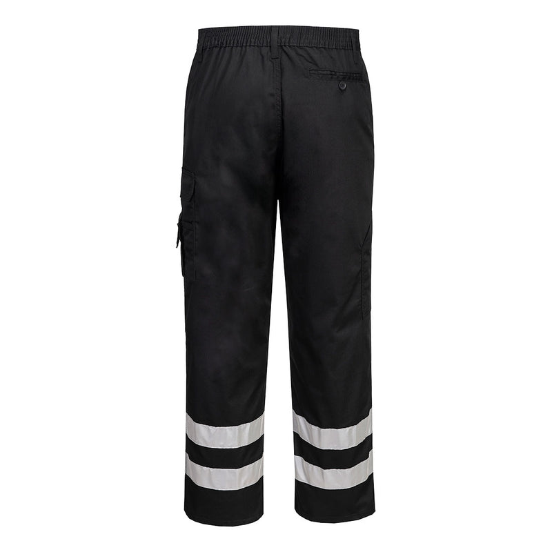 Chargez l'image dans la visionneuse de la galerie, S917 - Pantalon Iona de sécurité, Noir, vue de dos # Couleur_Noir