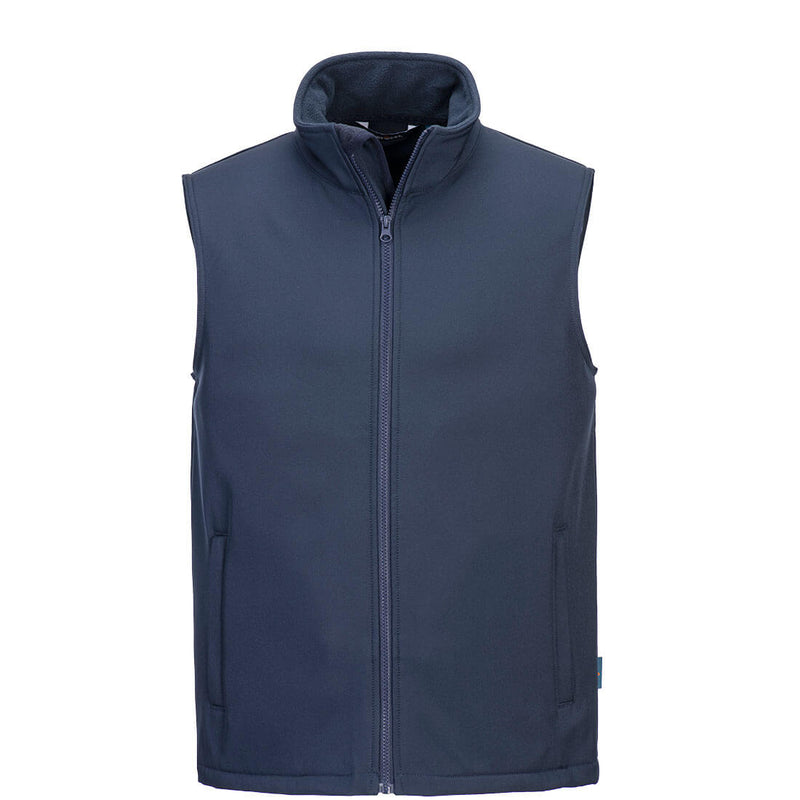 Chargez l'image dans la visionneuse de la galerie, TK22 - Gilet Softshell Print and Promo (2 couches), Marine # Couleur_Marine